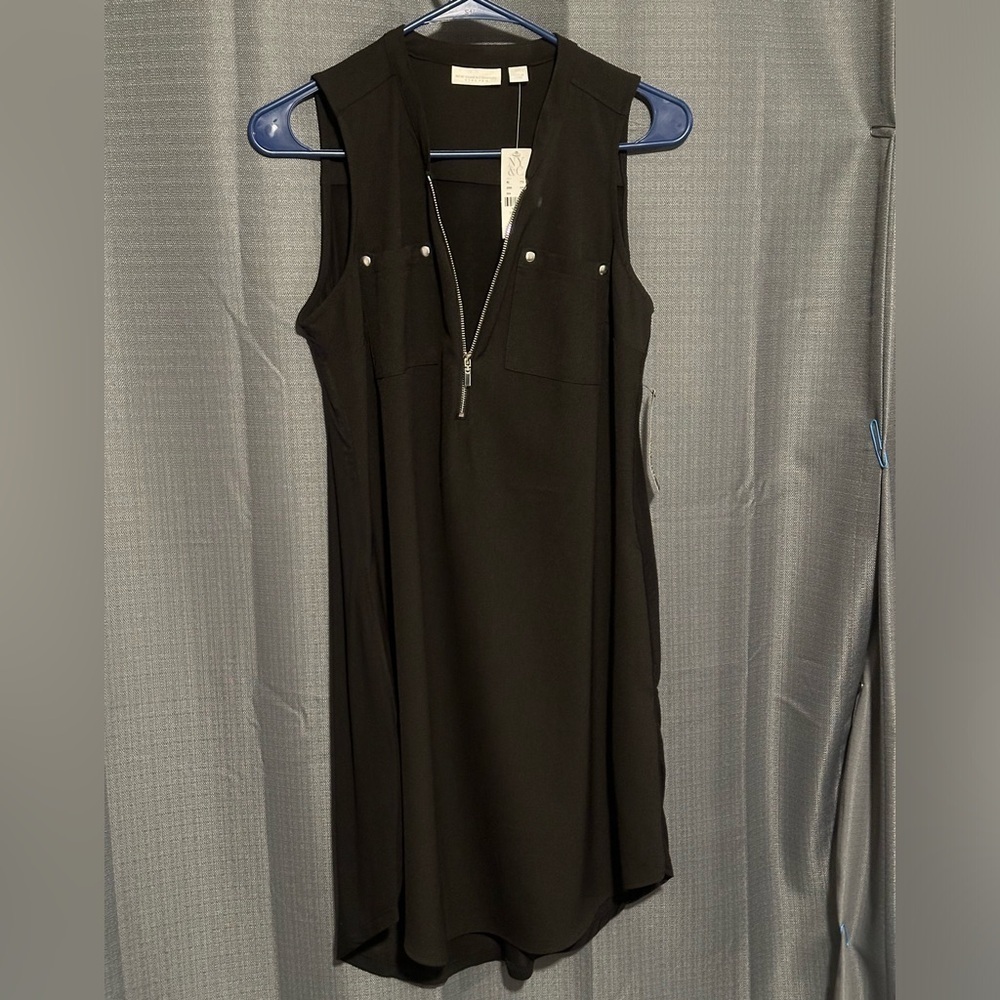 New York and Company NWT Sleeveless Dress with Pockets